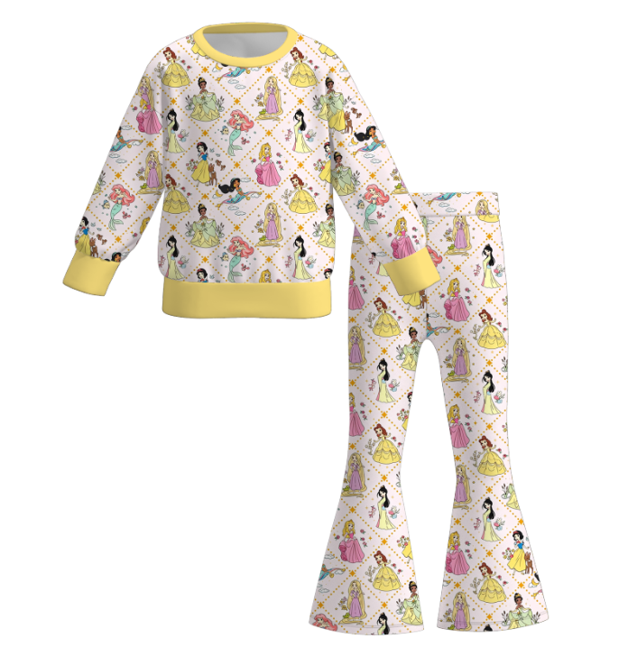 （Weekly Pre-Order）Sisters Princess Print Dress,Set&Top（Ends 8.30）