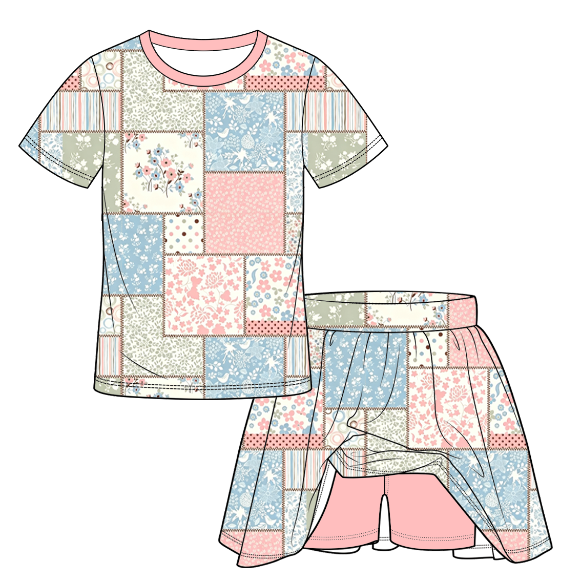 （Weekly Pre-Order）Family Fall Floral Print Dress,Set&Romper（Ends 9.20）