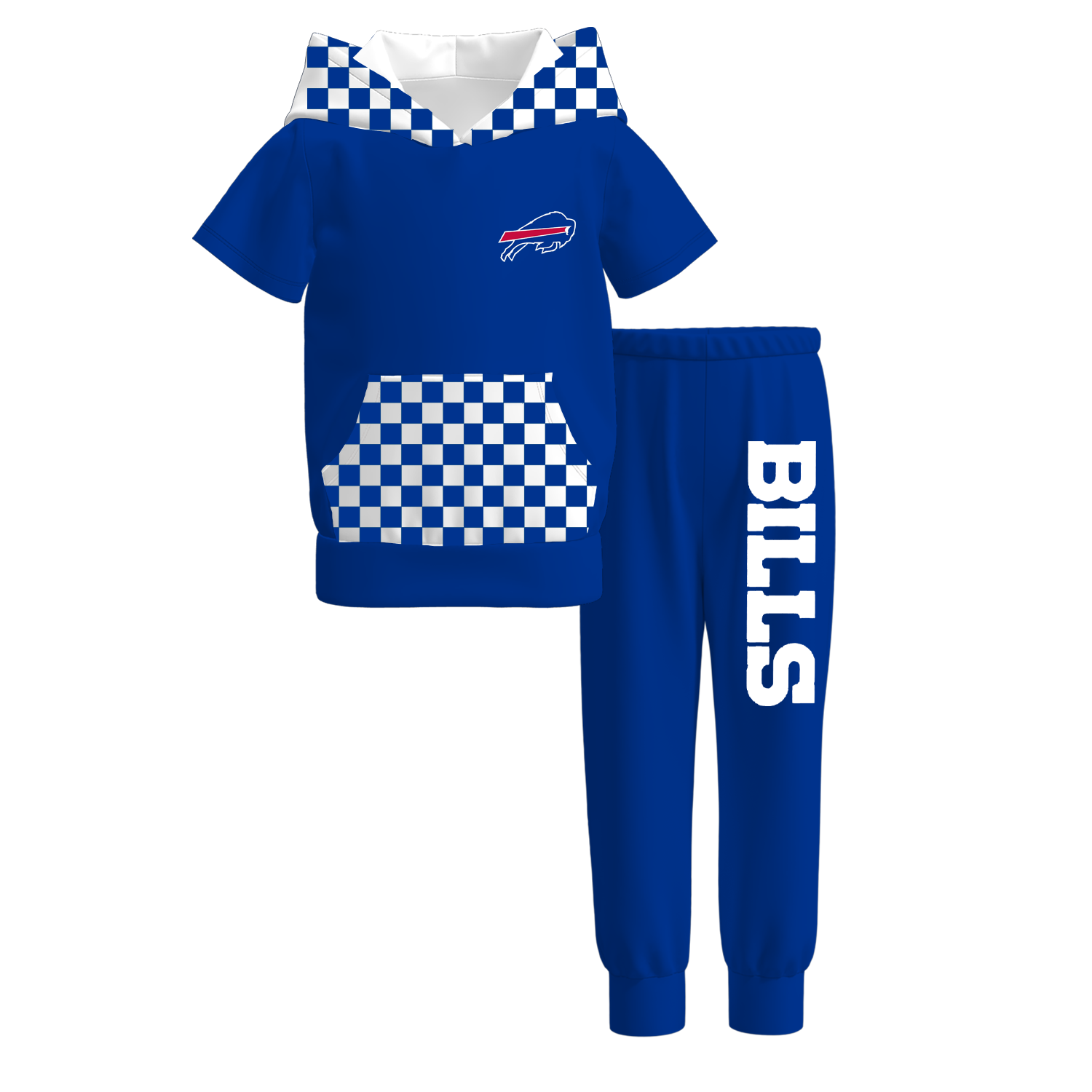 （Weekly Pre-Order）Girls Football Print Hoodie Set（Ends 9.13）