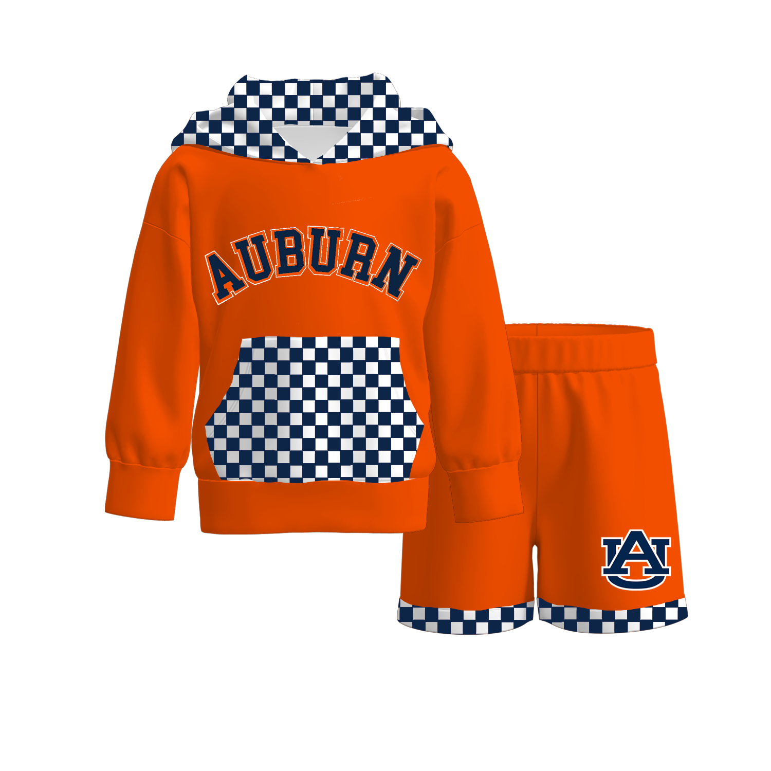 （Weekly Pre-Order）Girls Football Print Hoodie Set（Ends 9.20）