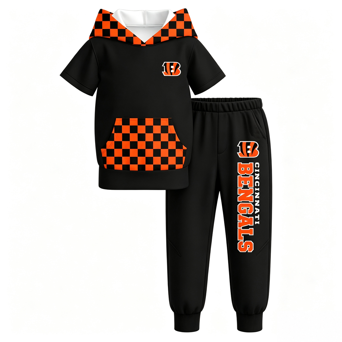 （Weekly Pre-Order）Girls Football Print Hoodie Set（Ends 9.20）