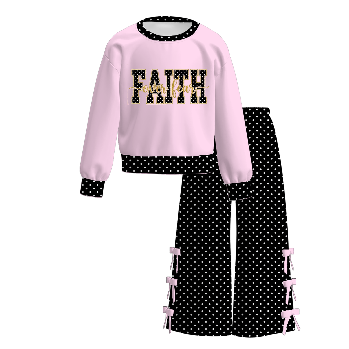 （Weekly Pre-Order）Girls Fall Print Outfit Set（Ends 10.11）