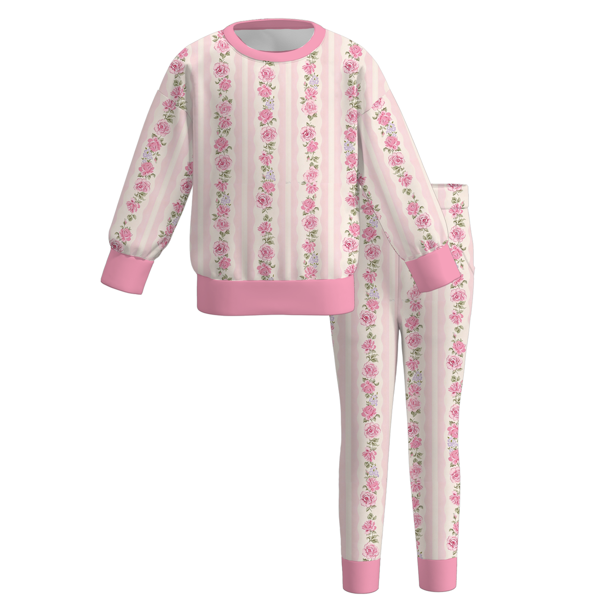 （Weekly Pre-Order）Girls Fall Print Outfit Set（Ends 10.11）