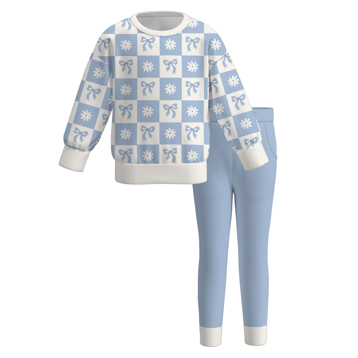 （Weekly Pre-Order）Girls Fall Print Outfit Set（Ends 10.11）