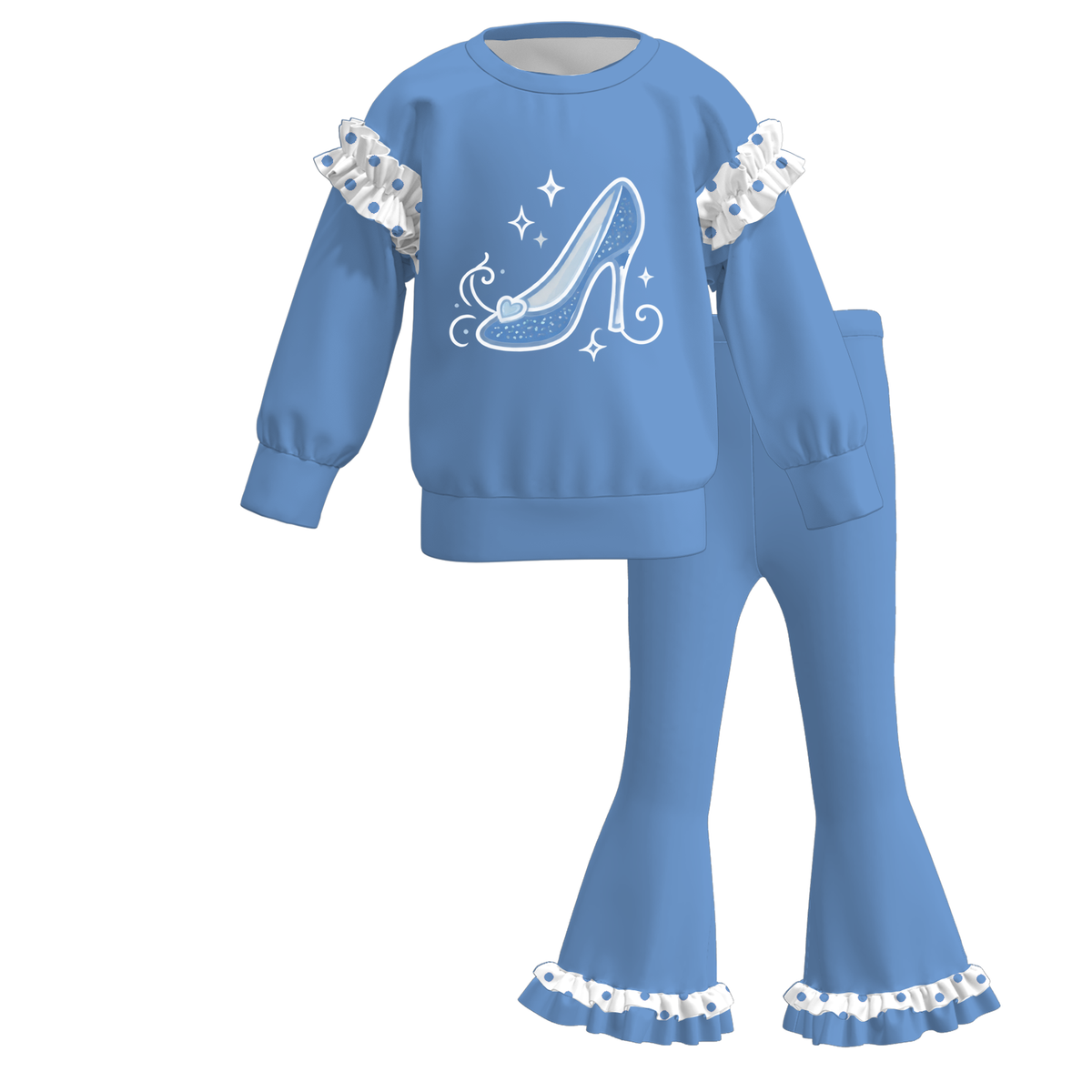（Weekly Pre-Order）Girls Princess Print Outfit Set（Ends 10.28）