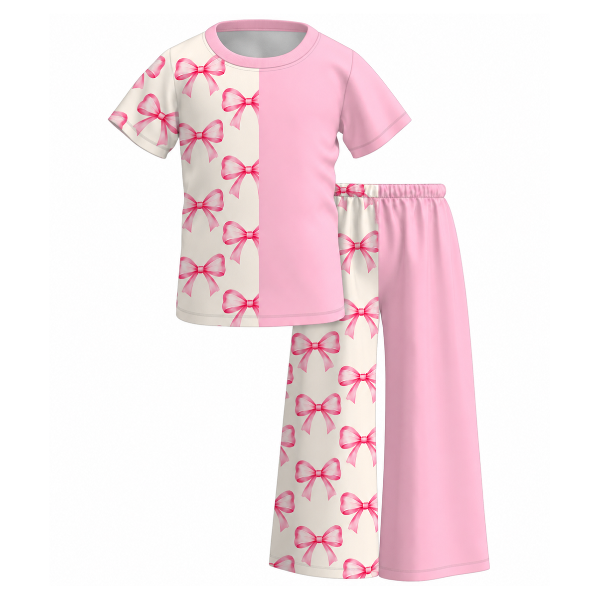 （Weekly Pre-Order）Mommy&Me Spring and Summer Print Outfit Set（Ends 10.28）
