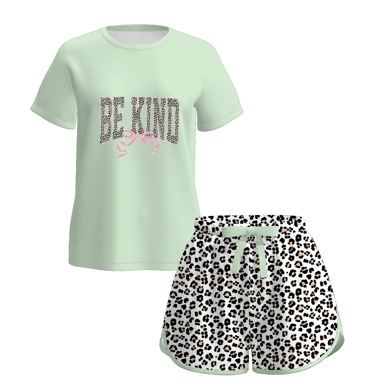 （Pre Order）Mommy and Me Spring&Summer Print Shorts Set