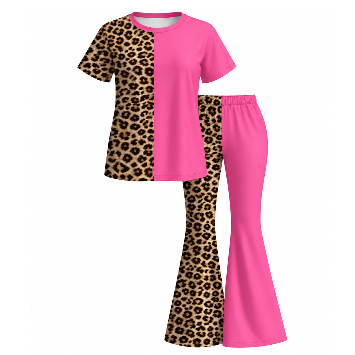 （Weekly Pre-Order）Mommy&Me Spring and Summer Print Outfit Set（Ends 10.28）