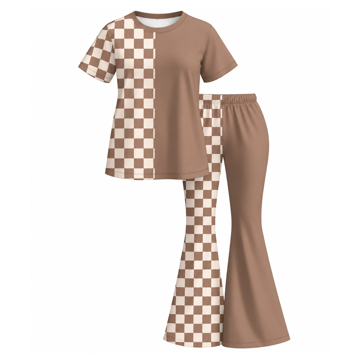 （Weekly Pre-Order）Mommy&Me Spring and Summer Print Outfit Set（Ends 10.28）