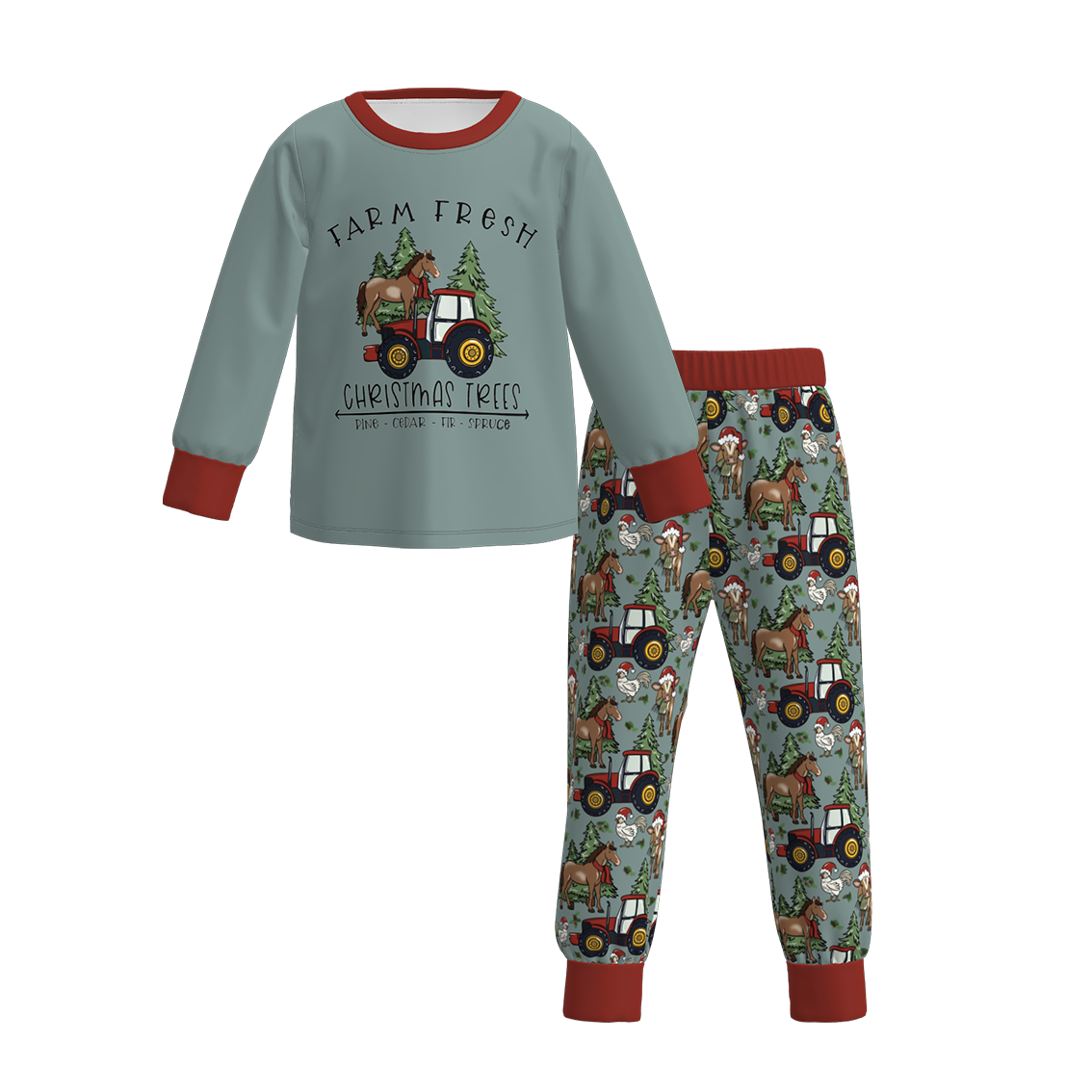 （Pre Order）Family Christmas Print Pajamas