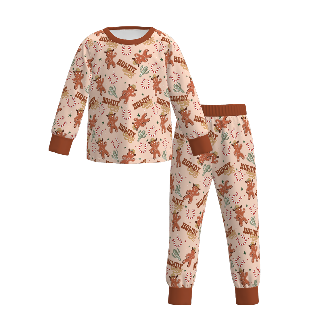 （Pre Order）Family Christmas Cartoon Print Pajamas