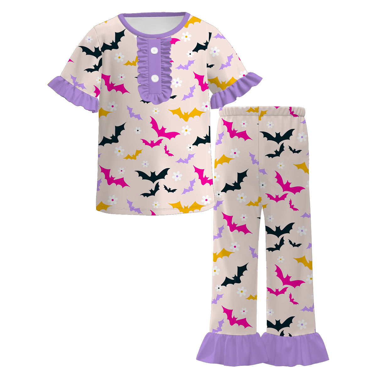 （Pre Order）Family Halloween Print Dress,Set,Pajamas＆Romper