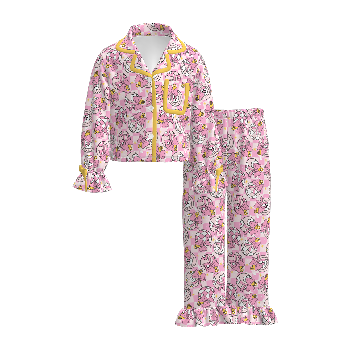 （Pre Order）Family Christmas Print Pajamas＆Romper