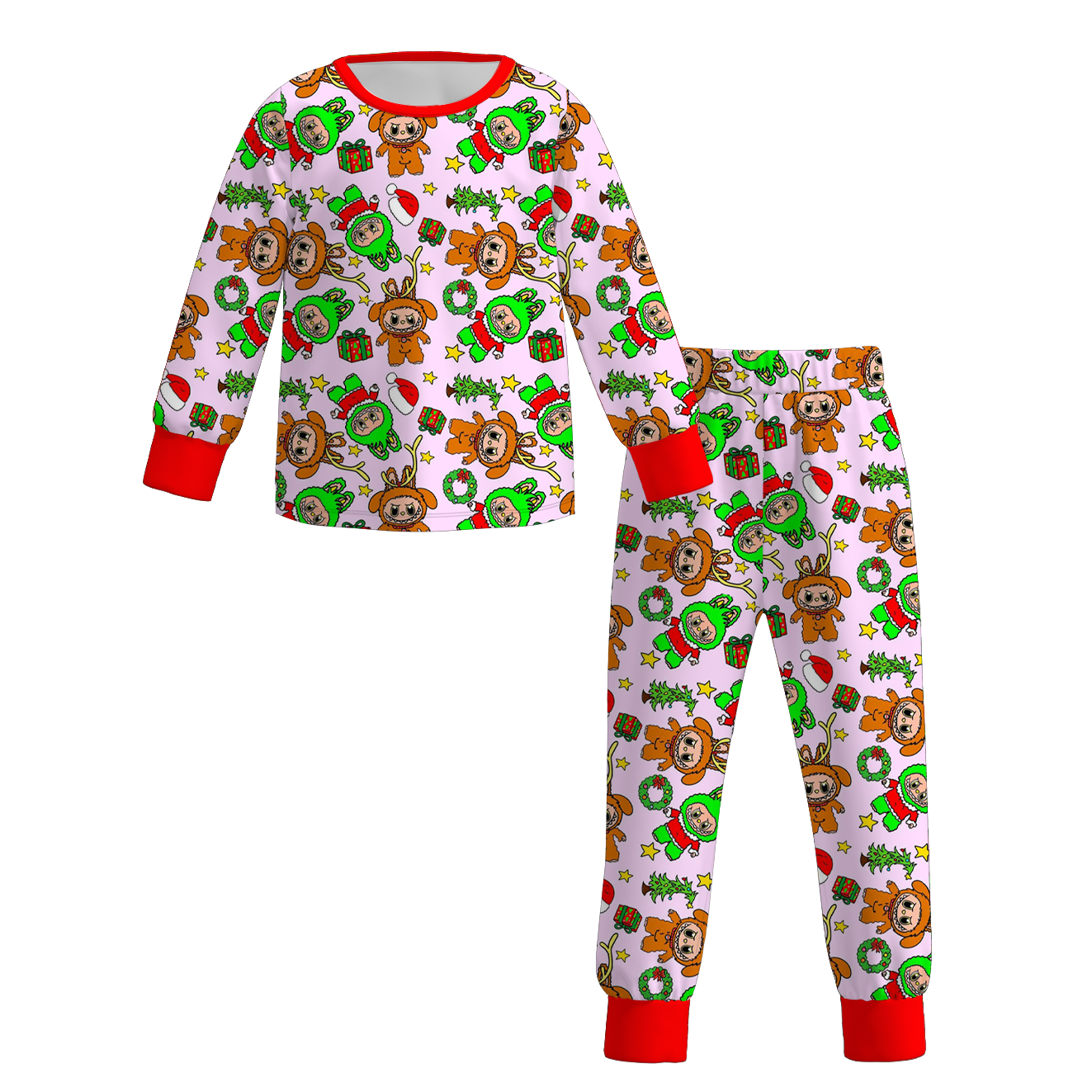 （Pre Order）Girls Fall&Winter LBB Print Pajamas