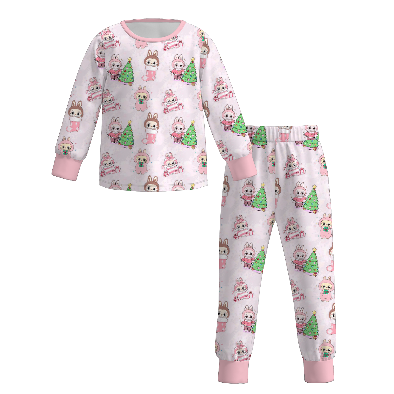 （Pre Order）Girls Fall&Winter LBB Print Pajamas