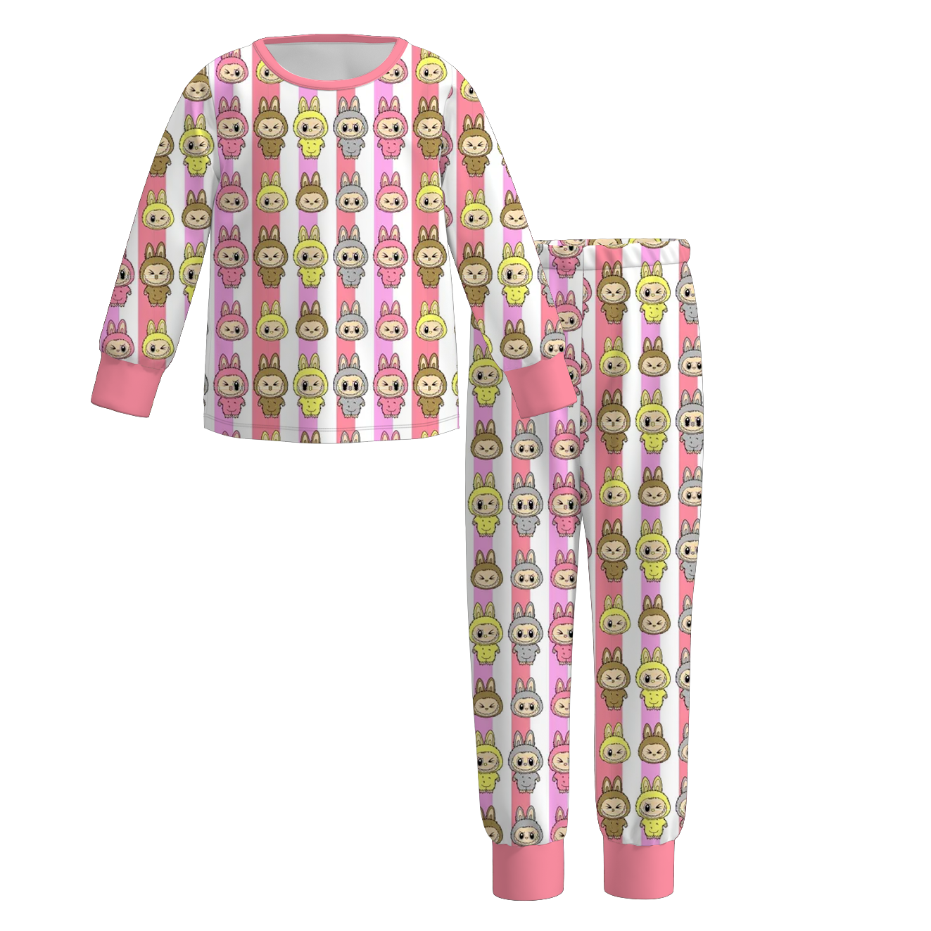（Pre Order）Girls Christmas LBB Print Pajamas
