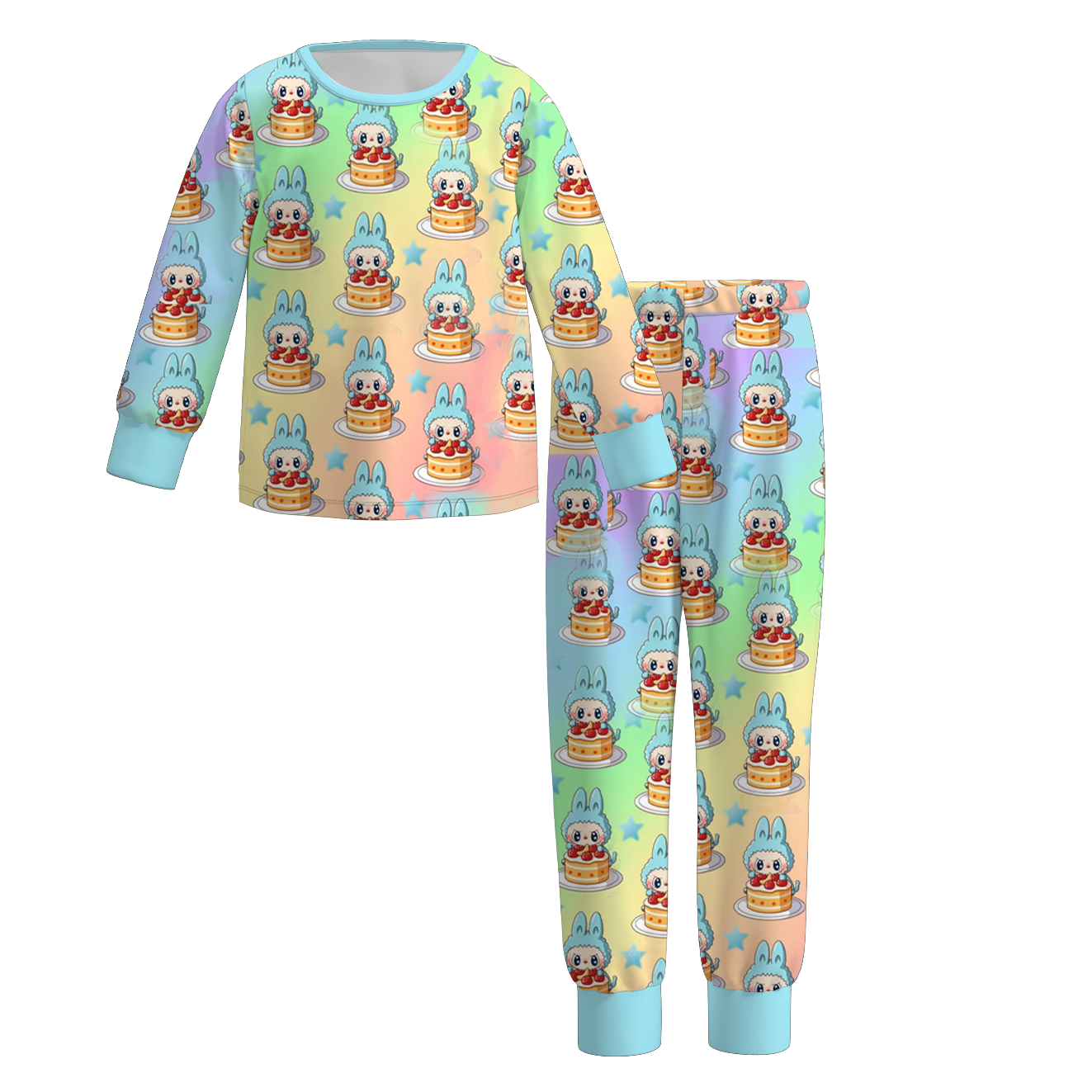 （Pre Order）Girls Christmas LBB Print Pajamas