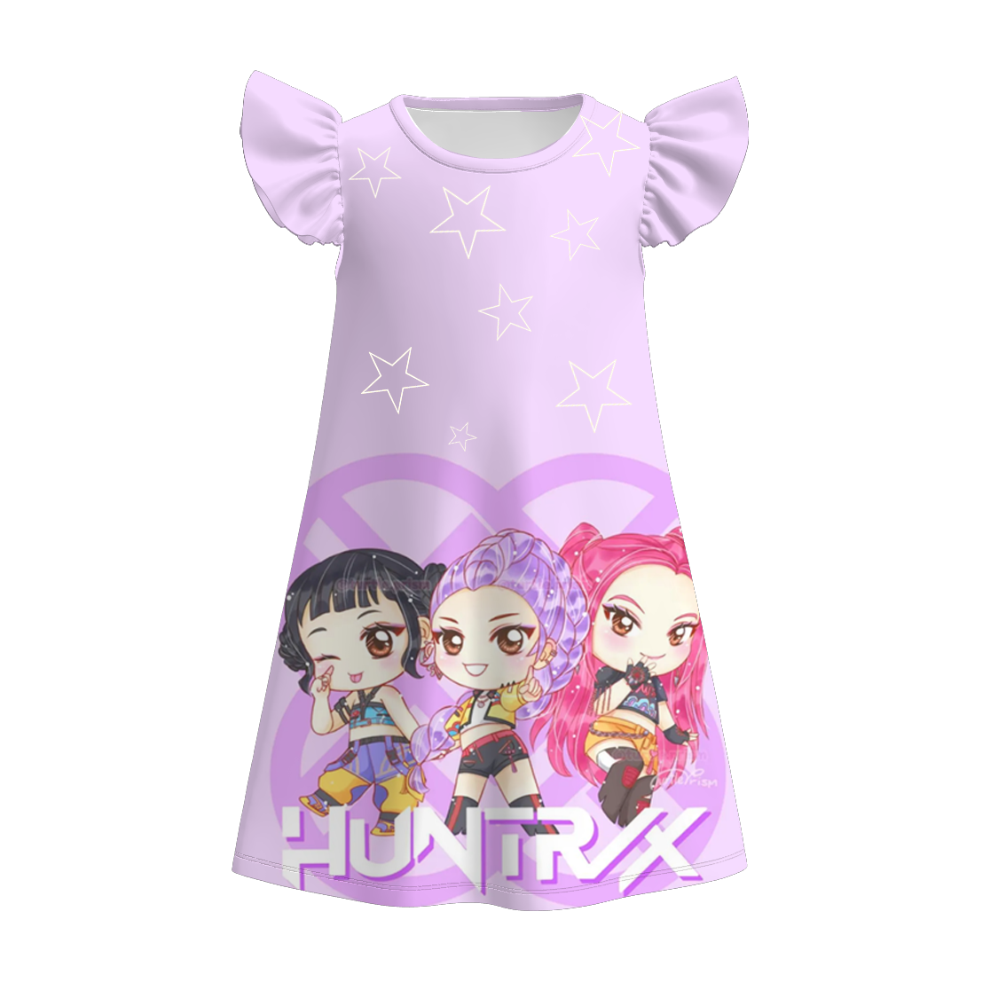 （Pre Order）Girls Movie Character Print Pajamas