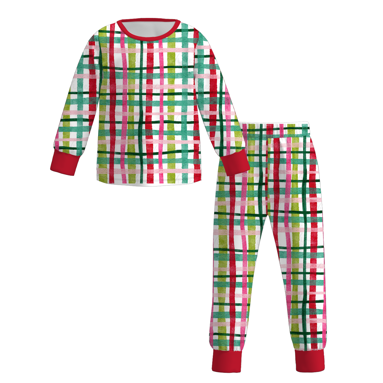 （Pre Order）Sisters Christmas Print Top&Romper