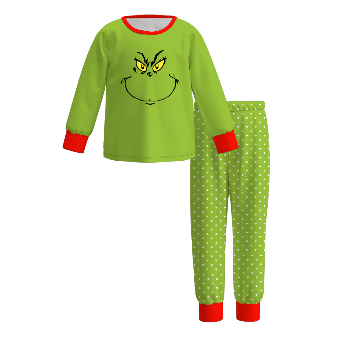 （Pre Order）Family Christmas Cartoon Print Pajamas
