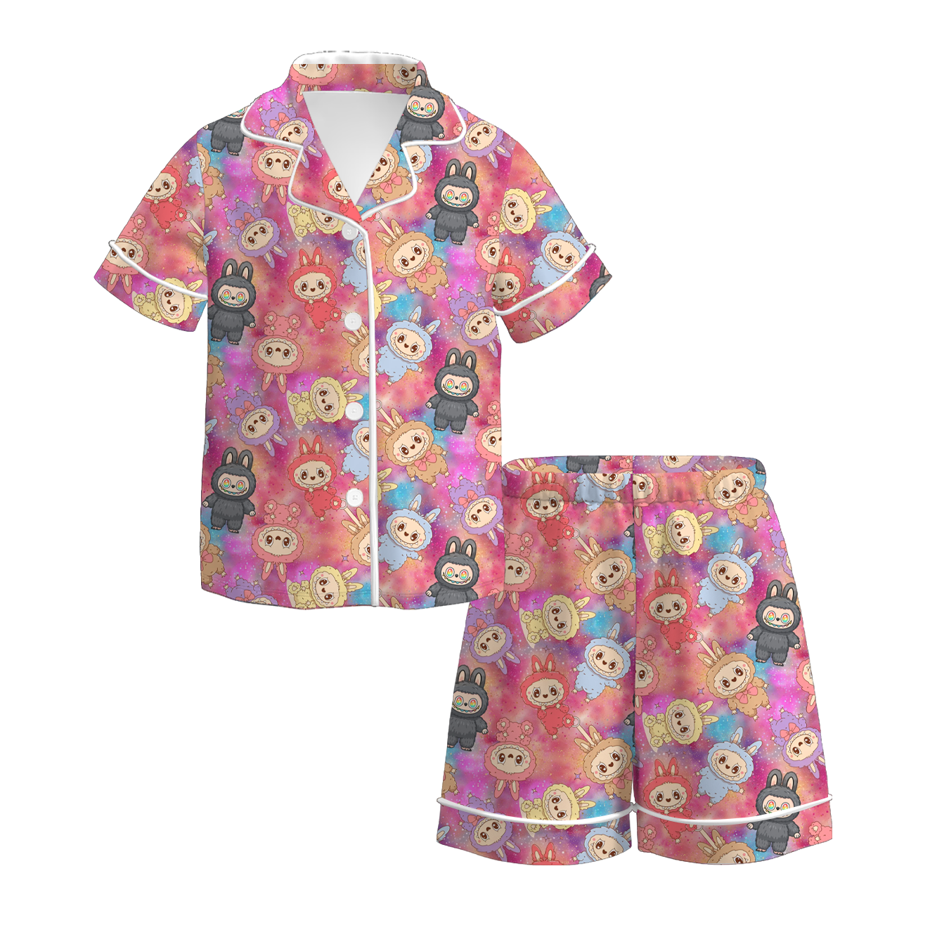 （Pre Order）Girls LBB Print Pajamas
