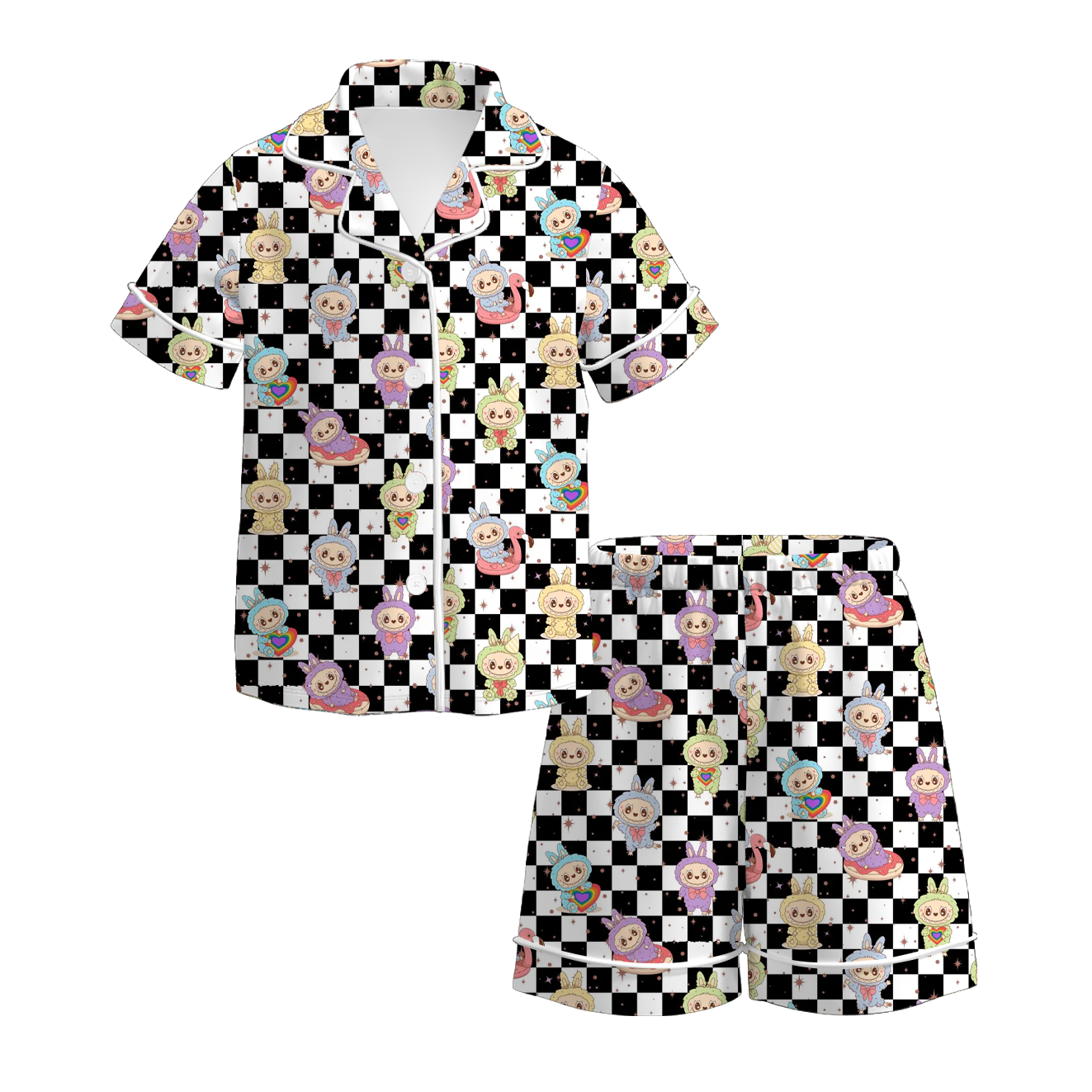 （Pre Order）Girls LBB Print Pajamas