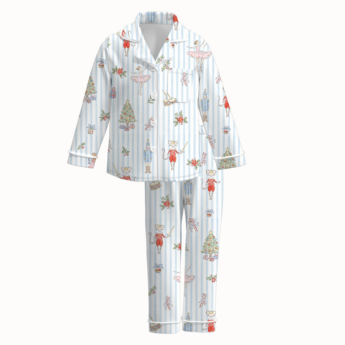 （Pre Order）Sisters Christmas Print Dress,Set&Romper