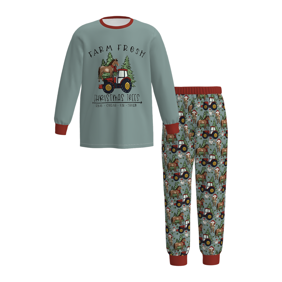 （Pre Order）Family Christmas Print Pajamas