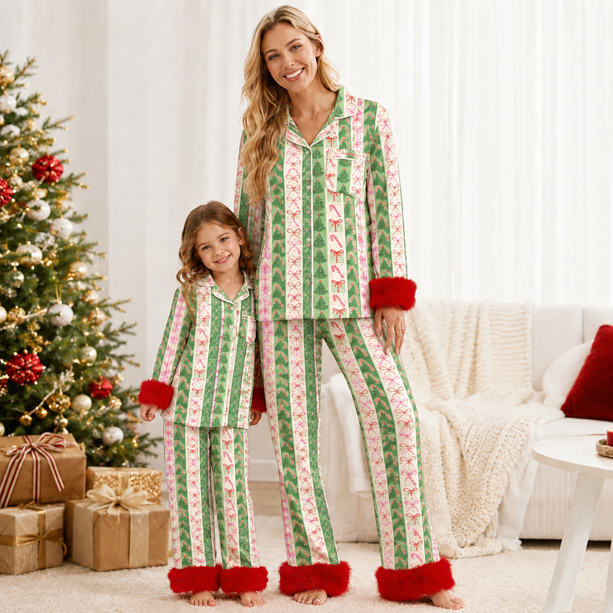 （Pre Order）Family Christmas Print Pajamas