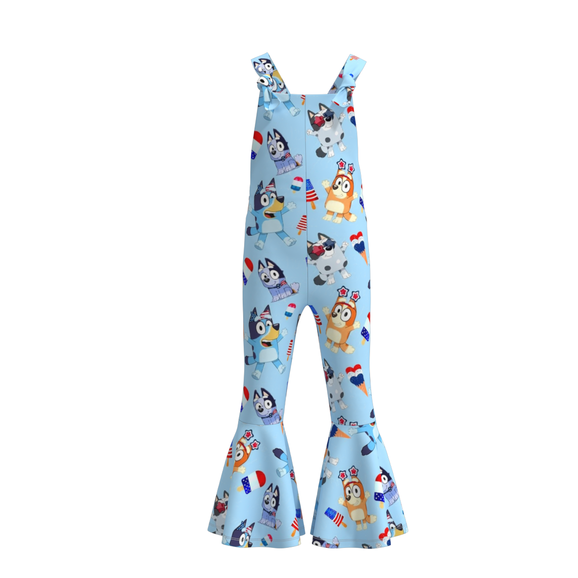 （Pre Order）Girls Summer Character Jumpsuit