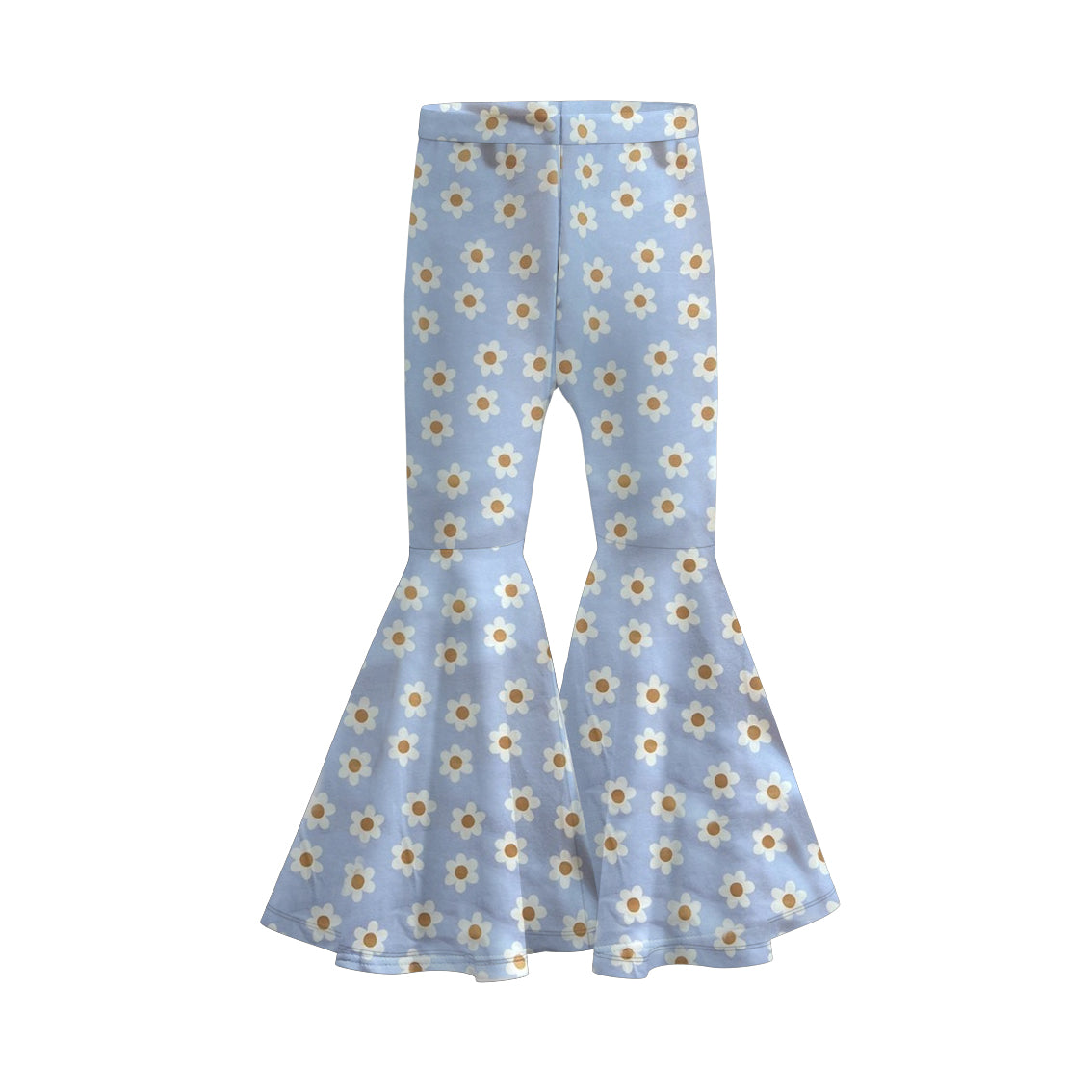 （Pre Order）Girls Summer Rainbow Print Bell Pants