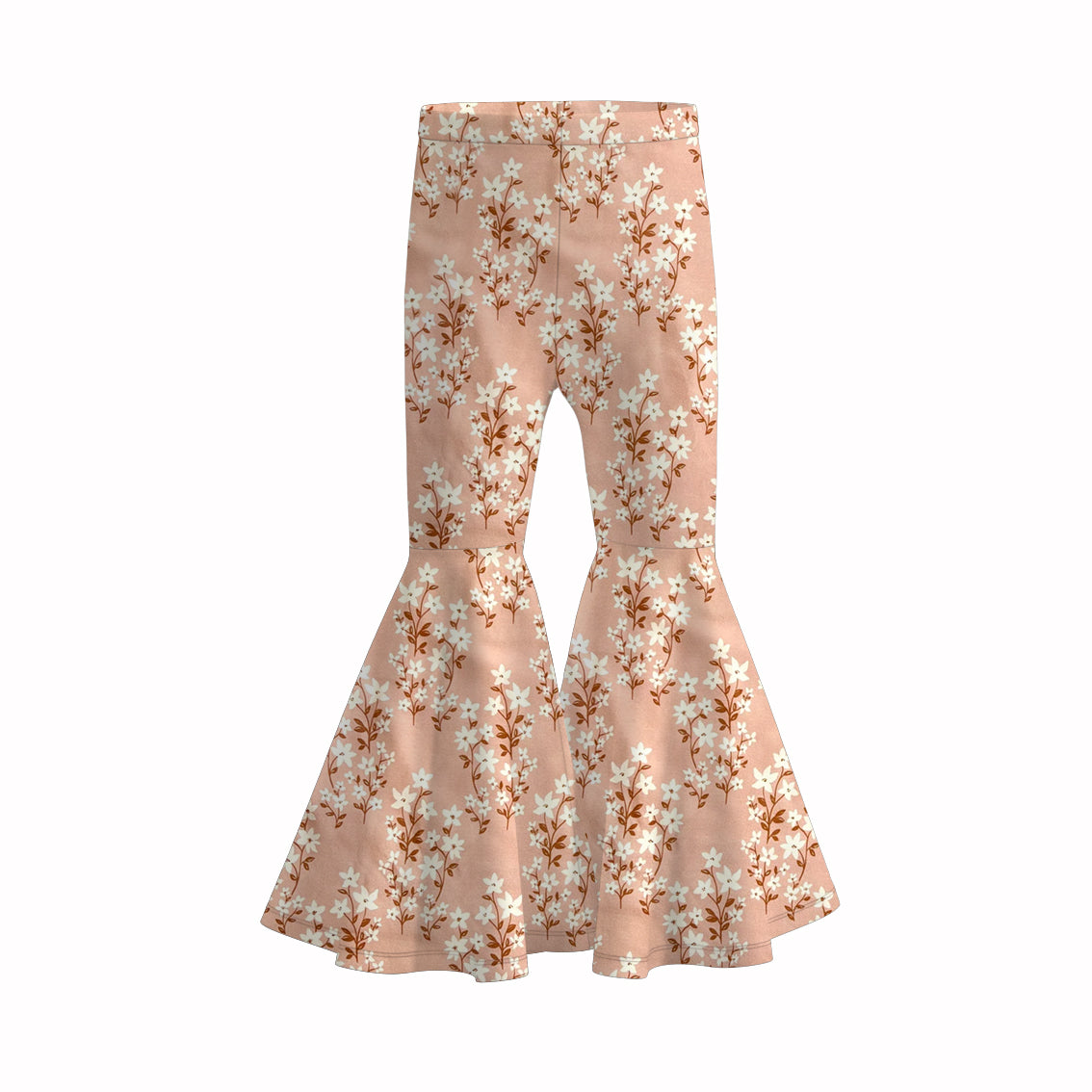 （Pre Order）Girls Summer Rainbow Print Bell Pants