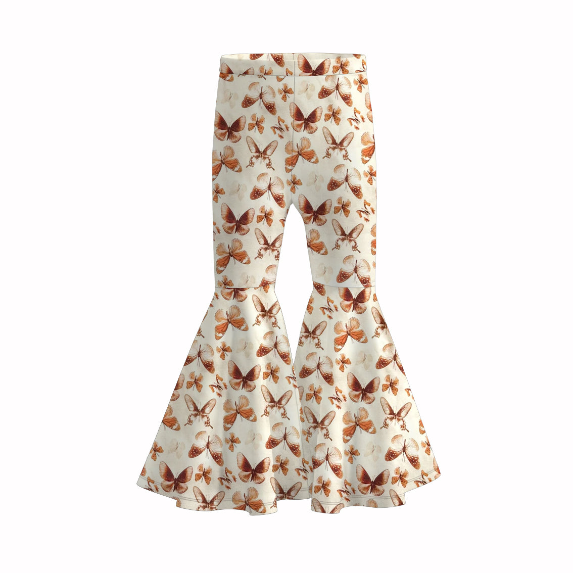 （Pre Order）Girls Summer Rainbow Print Bell Pants