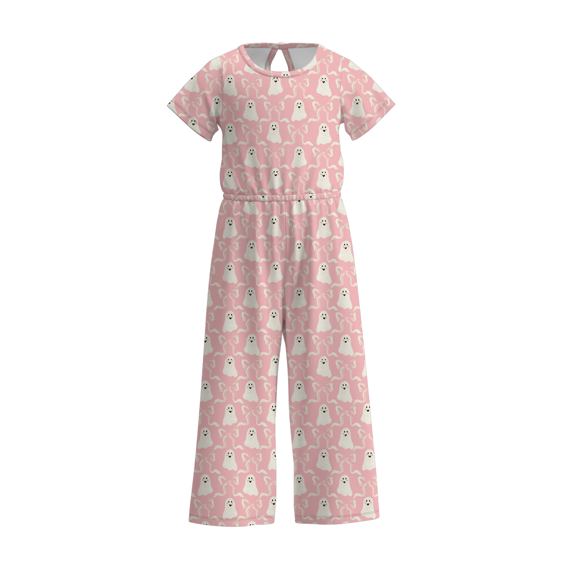（Pre Order）Girls Halloween Print Jumpsuit