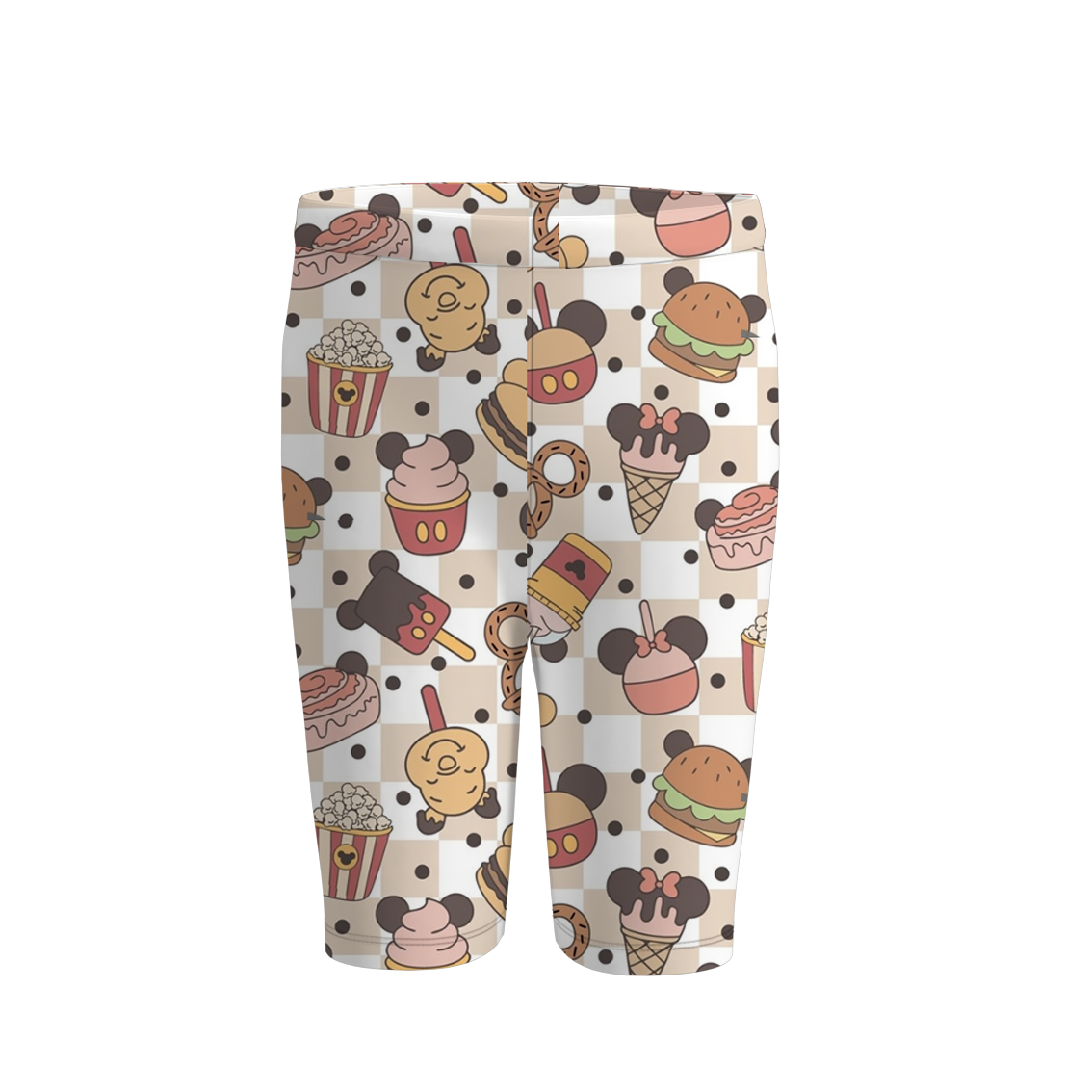 （Pre Order）Girls Spring and Summer Cartoon Print Cycling Shorts