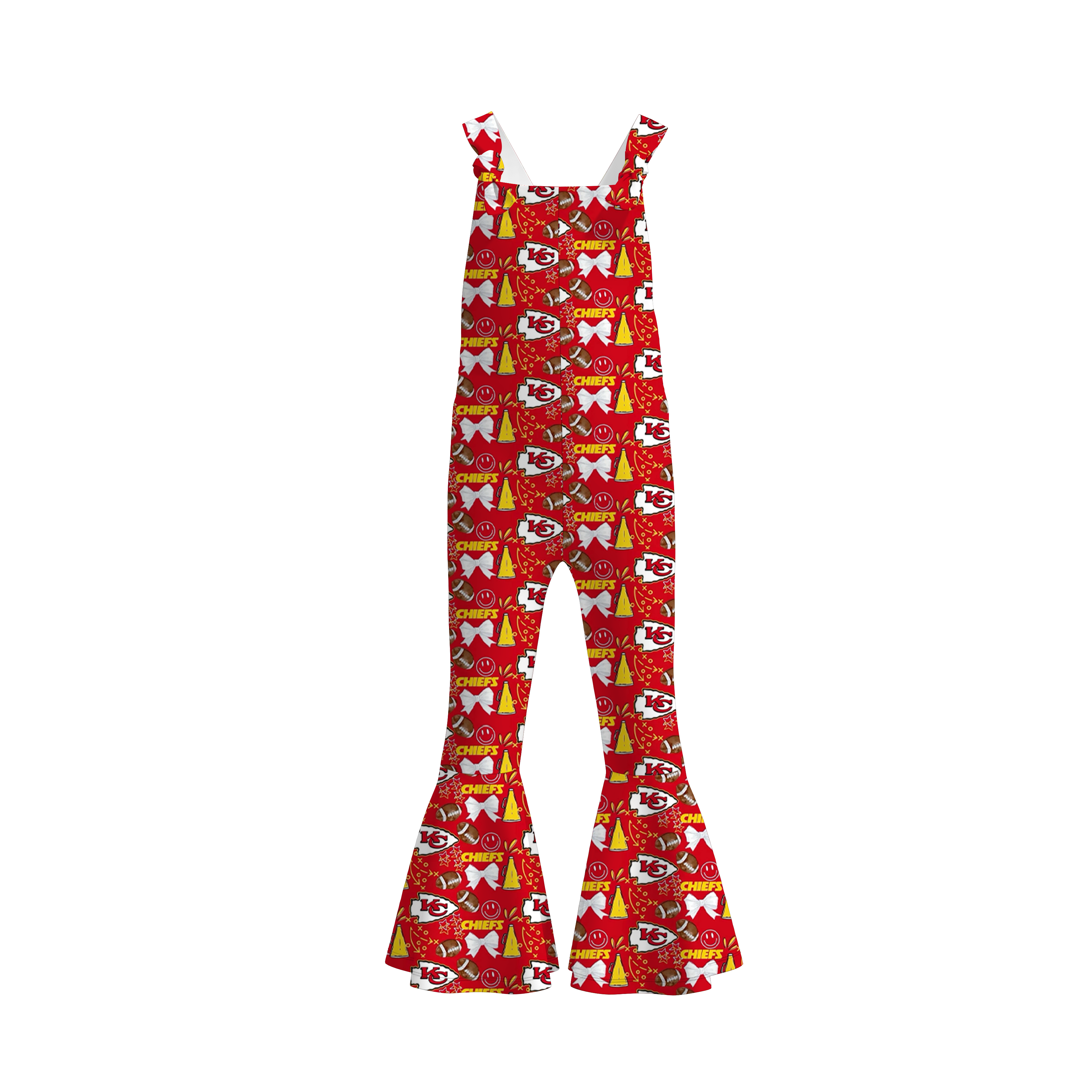 （Pre Order）Family Football Print Dress,Set,Top＆Romper