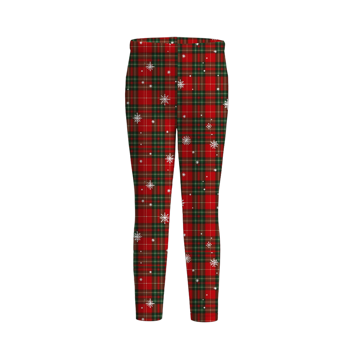 （Pre Order）Girls Christmas Cartoon Print Pants