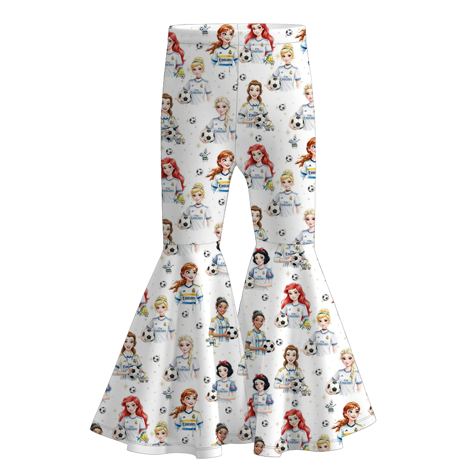 （Pre Order）Sisters Spring&Summer Football Princess Print Dress,Pants&Romper