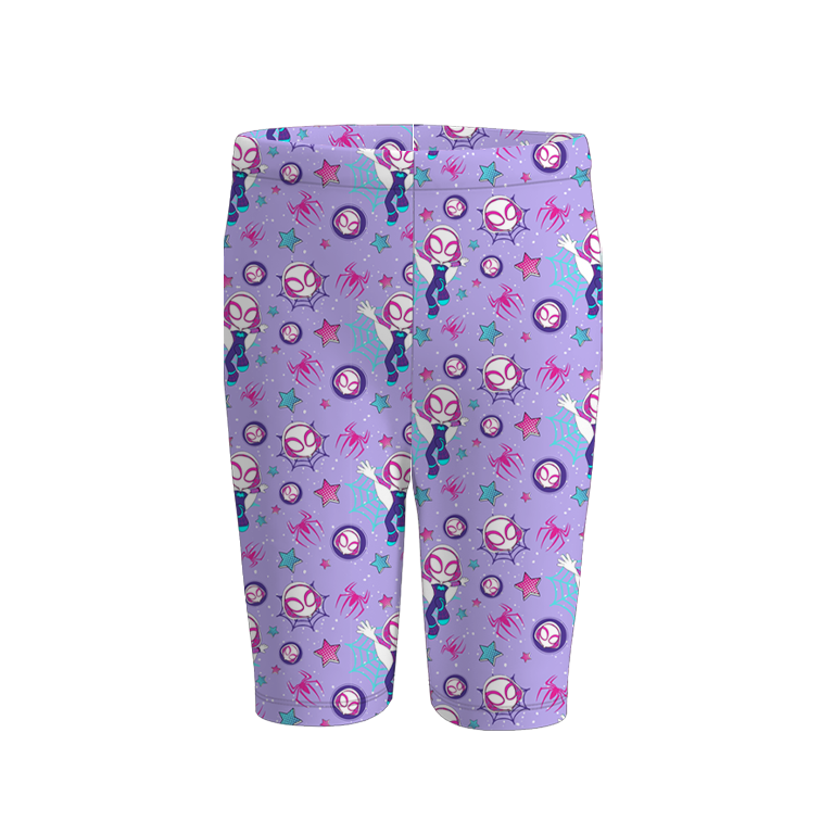 （Pre Order）Girls Spring&Summer Cartoon Spider Print Dress,Top&Pants