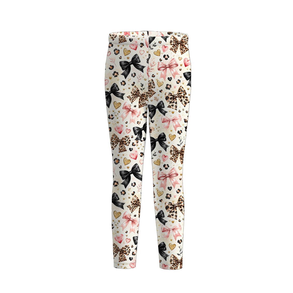 （Pre Order）Girls Christmas Print Pants