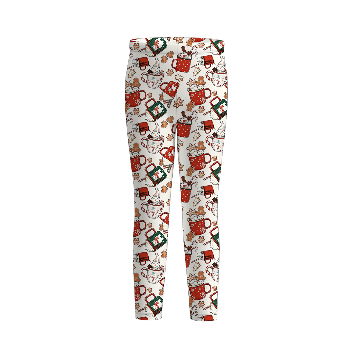 （Pre Order）Girls Christmas Print Pants