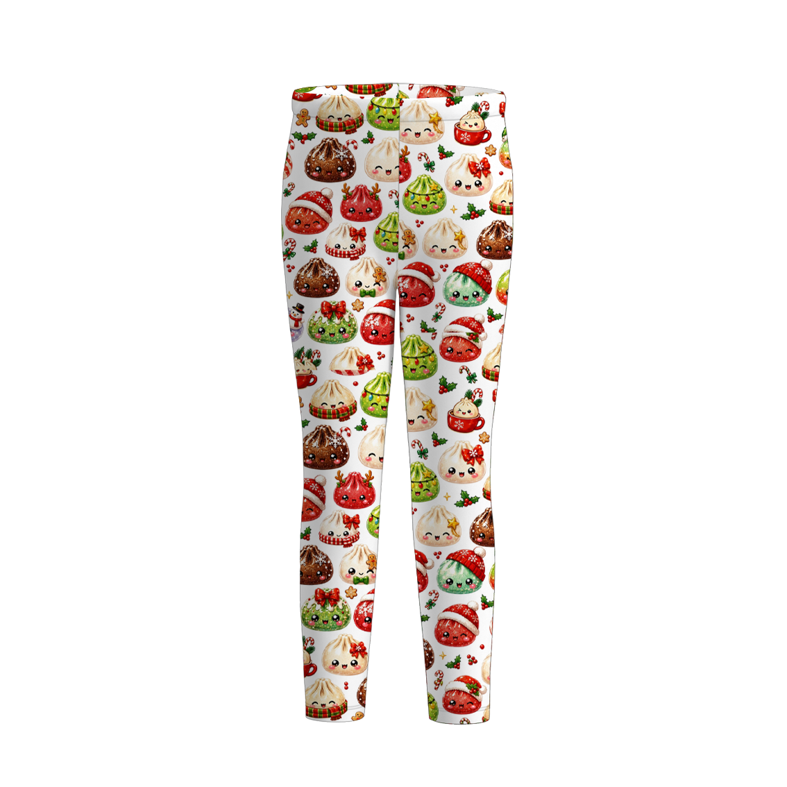 （Pre Order）Girls Christmas Print Pants