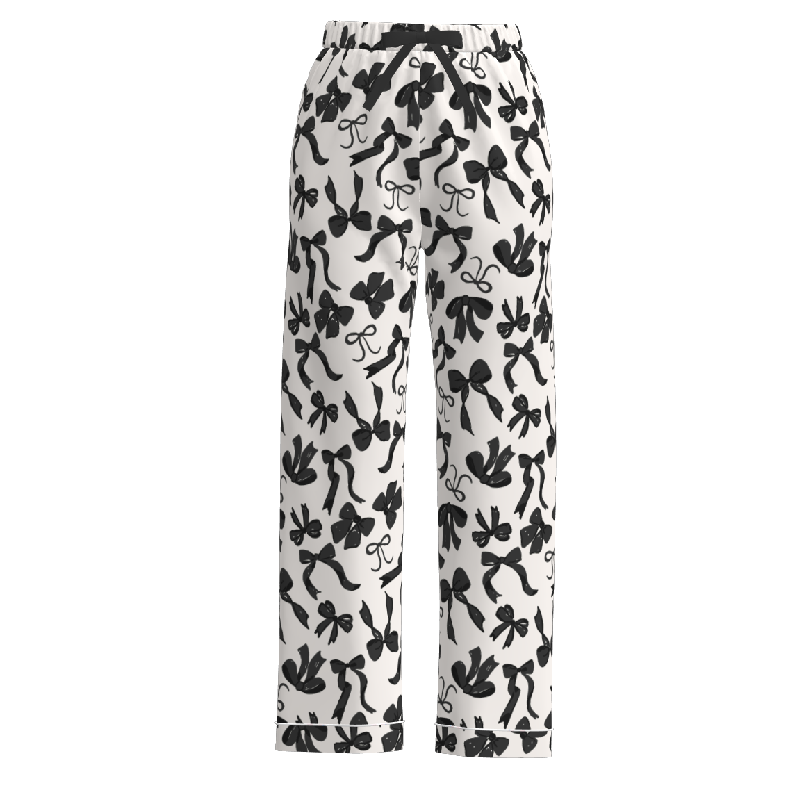 （Pre Order）Adults Ghost&Bow Print Pants