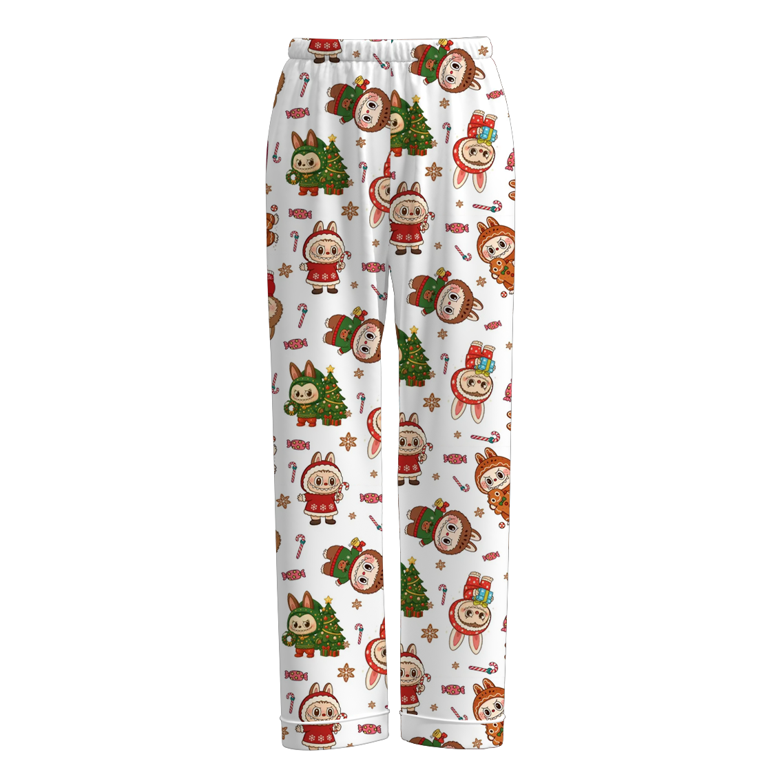 （Pre Order）Adults Christmas LBB Print Pants