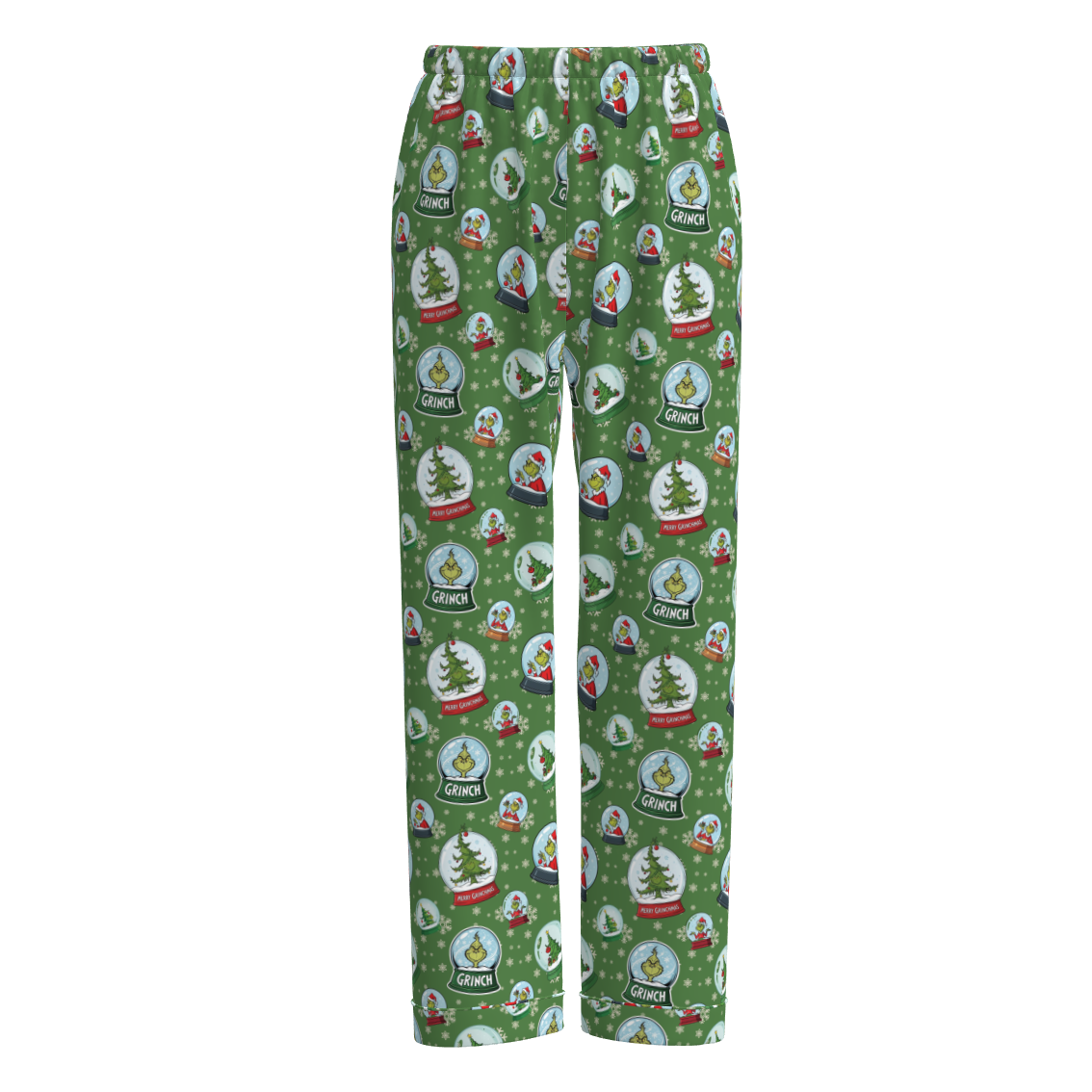 （Pre Order）Family Christmas Cartoon Print Dress,Pants＆Romper