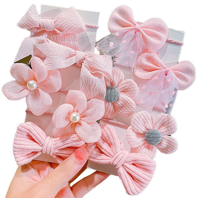 （Pre Order）Bow Hair Clip 10-piece Set