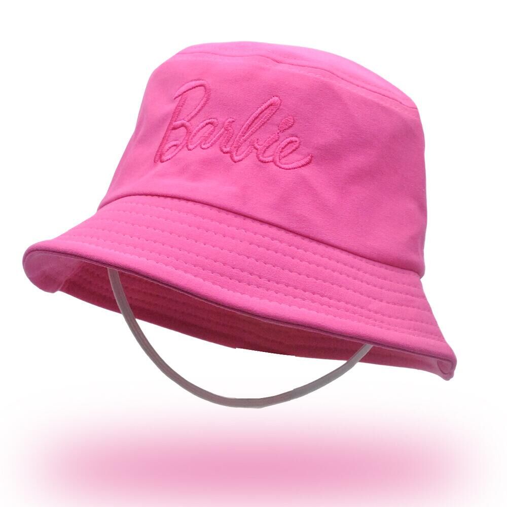 （Pre Order）Girls Cute Embroidery Fisherman Hat-Multicolor