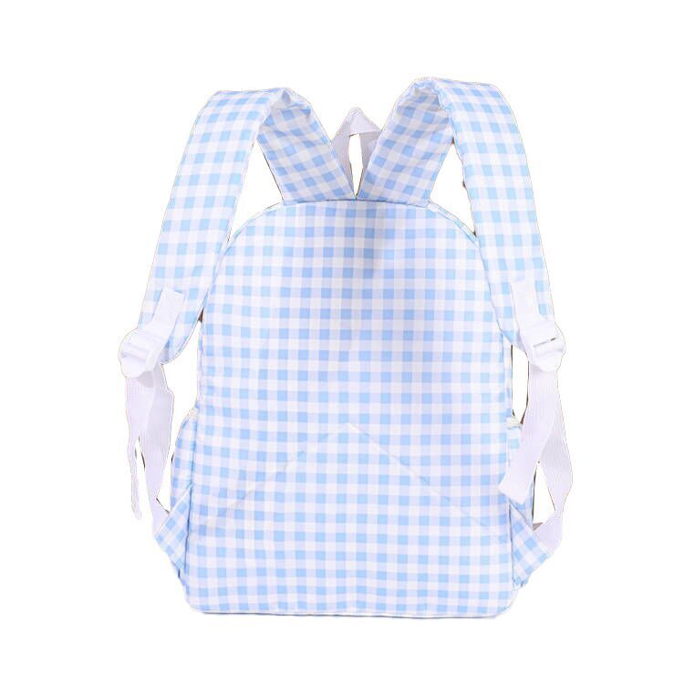 （Pre Order）Kids Plaid Backpack