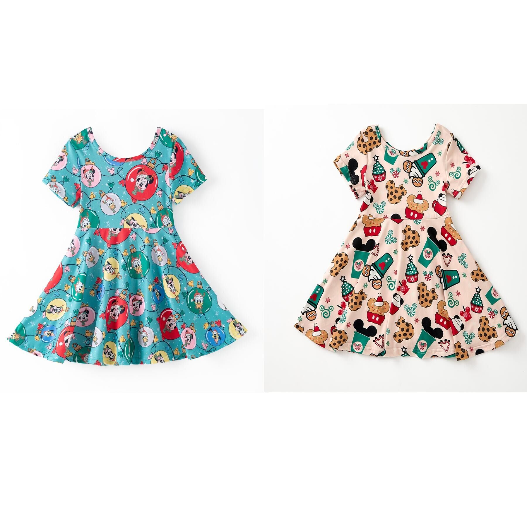 （Pre Order,Prepack Zone）Girls Magical World Cartoon Print Dress