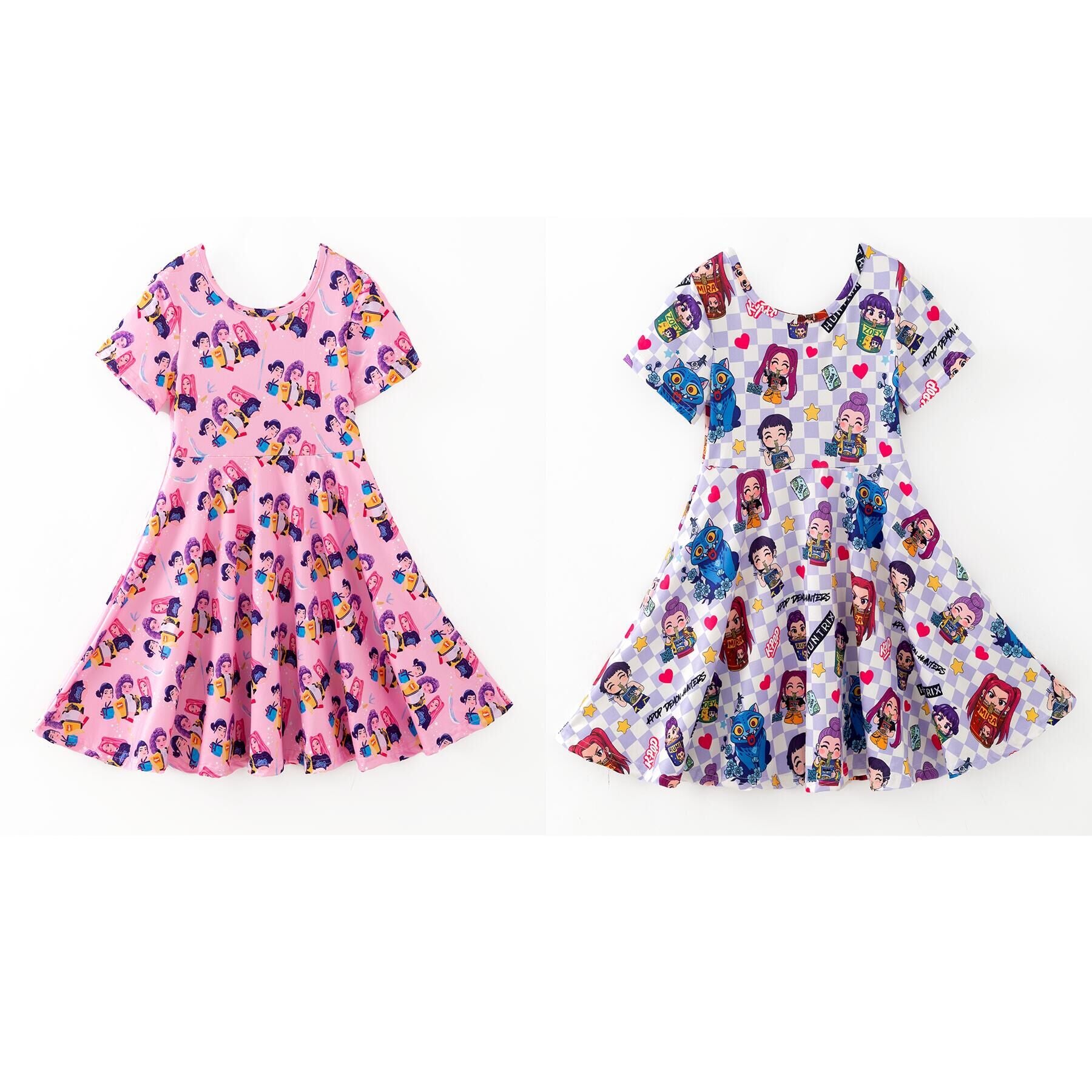（Pre Order,Prepack Zone）Girls Movie Character Print Dress